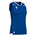 Lily Eco Sleeveless Shirt ROY/WHT L Teknisk kamp og treningsdrakt - Dame