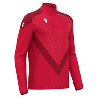 Yaruga Training 1/4 Zip Top RED 3XS Teknisk treningsgenser - Unisex