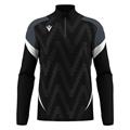Starfall 1/4 zip BLK/WHT XL Treningstopp - Unisex